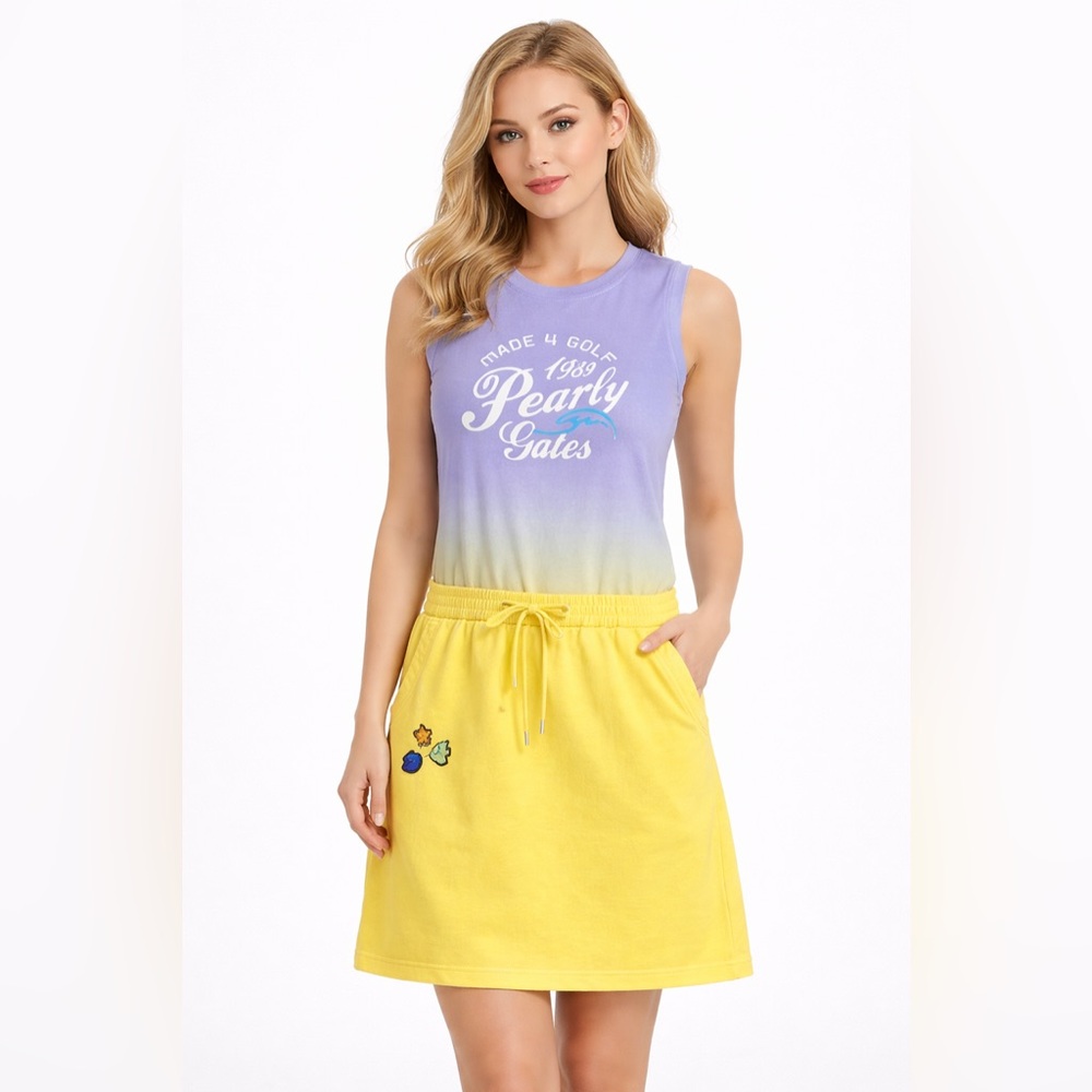 Pearly Gates Gradient Golf Dress Coquette Sporty Luxury Size 2